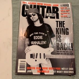 Guitar world March 1998 magazine